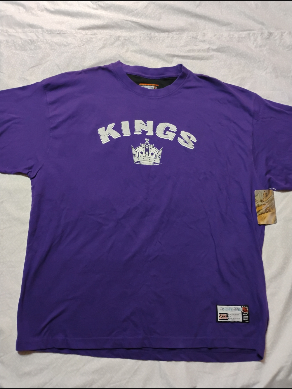 NHL Purple Kings Graphic Tee - Men's Crew Neck